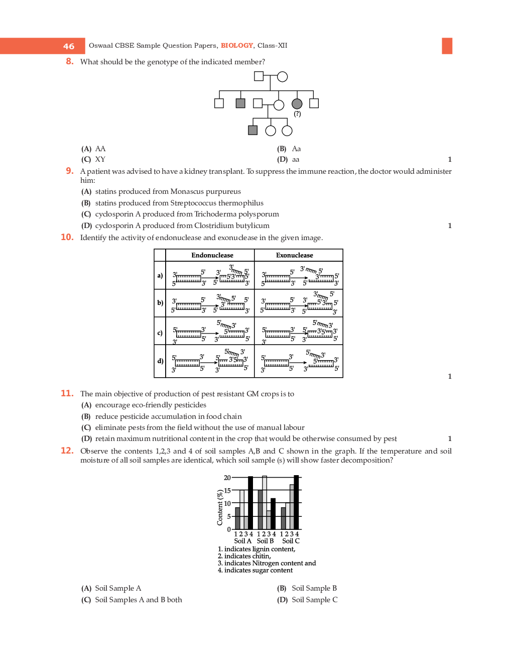 Class-12th 2024 Sample Papers Biology - Page 3