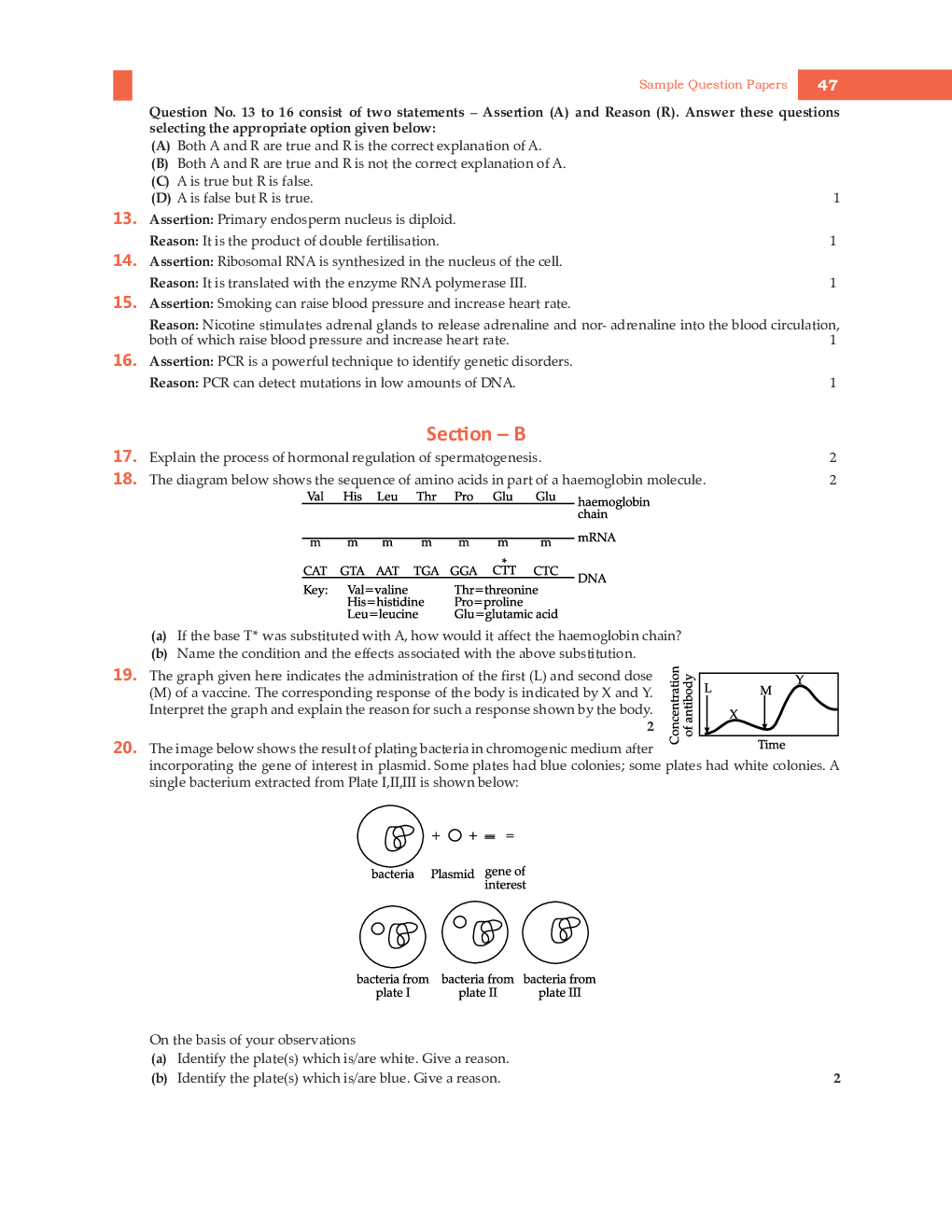 Class-12th 2024 Sample Papers Biology - Page 4