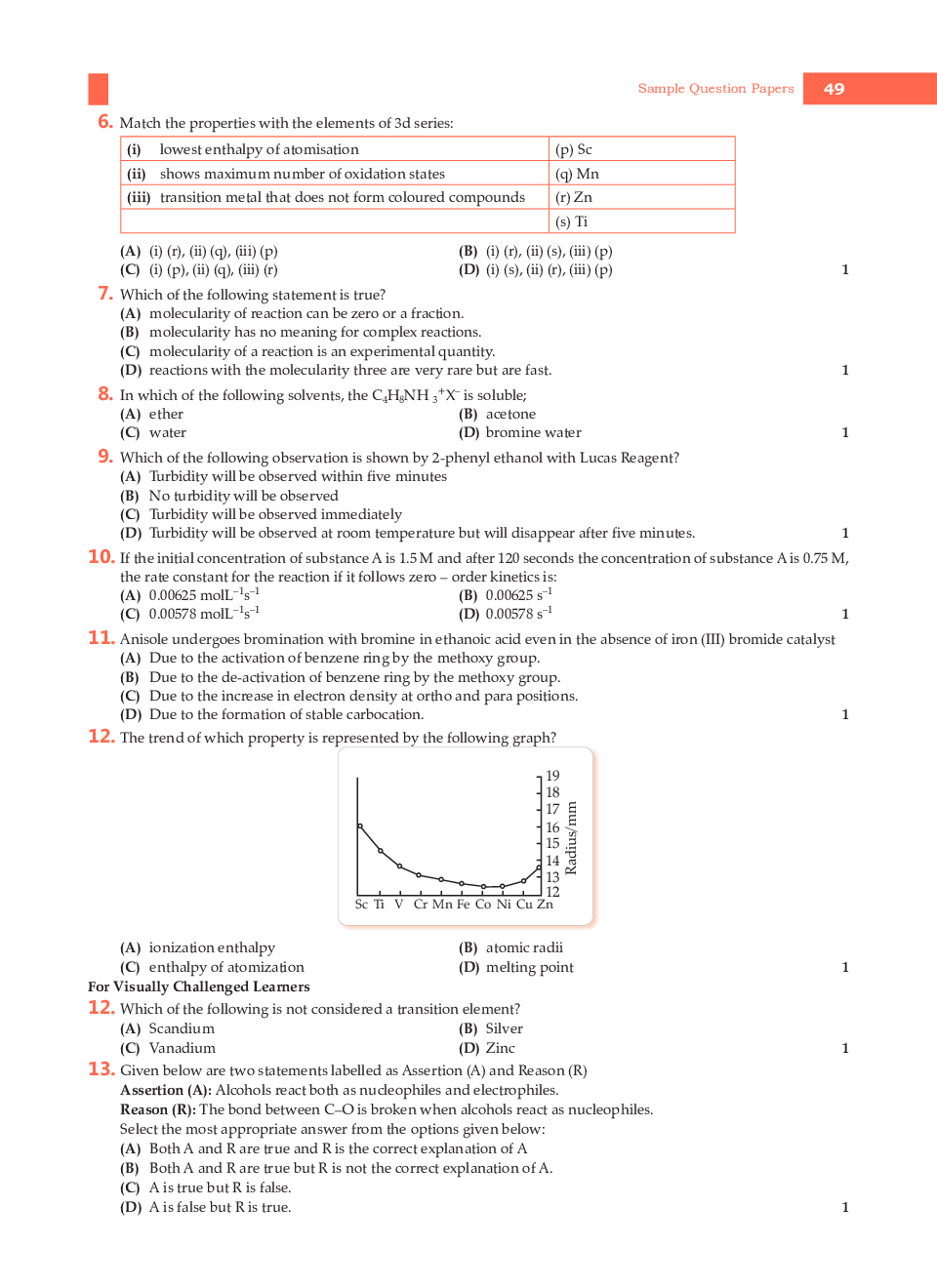Class-12th 2024 Sample Papers Chemistry - Page 3