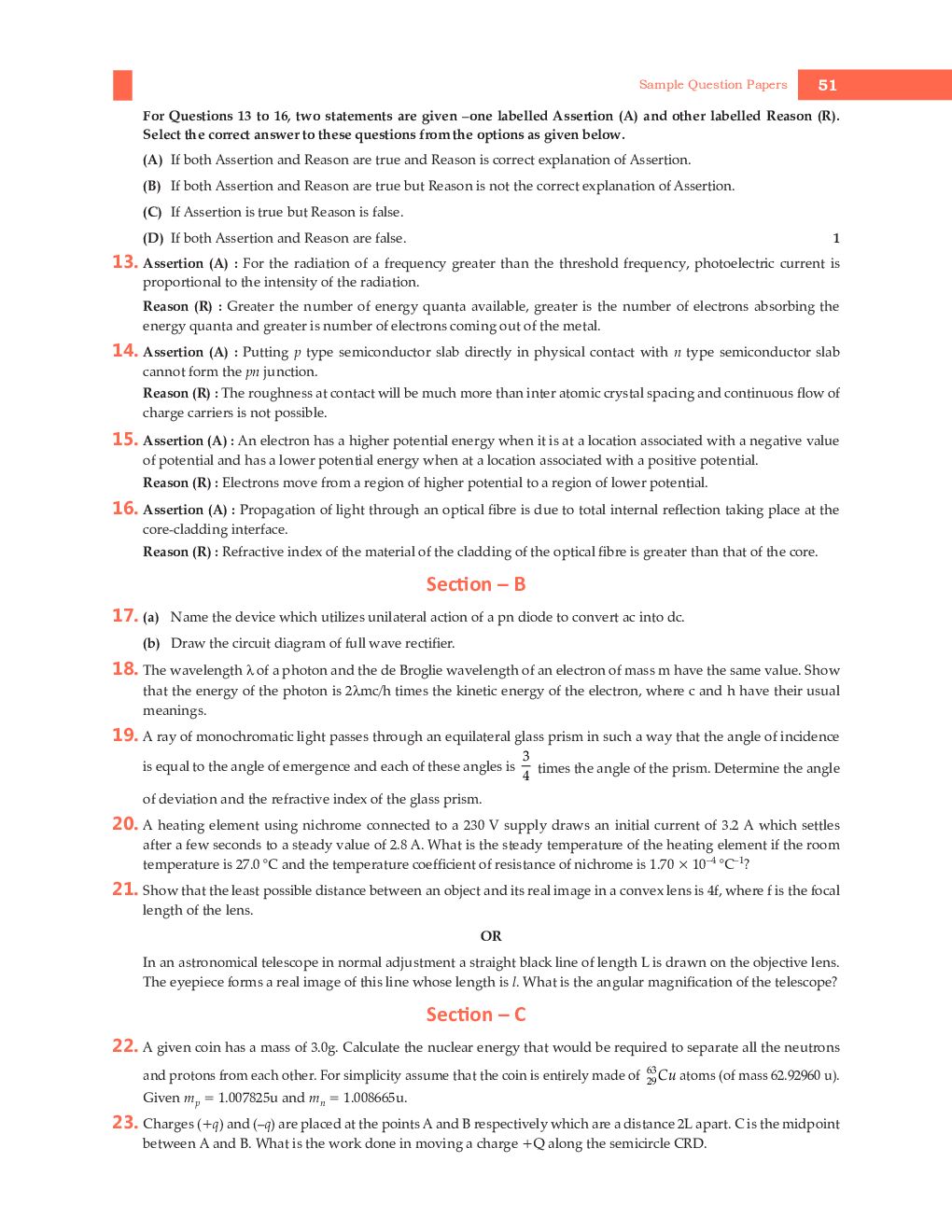 Class-12th 2024 Sample Papers Physics - Page 4