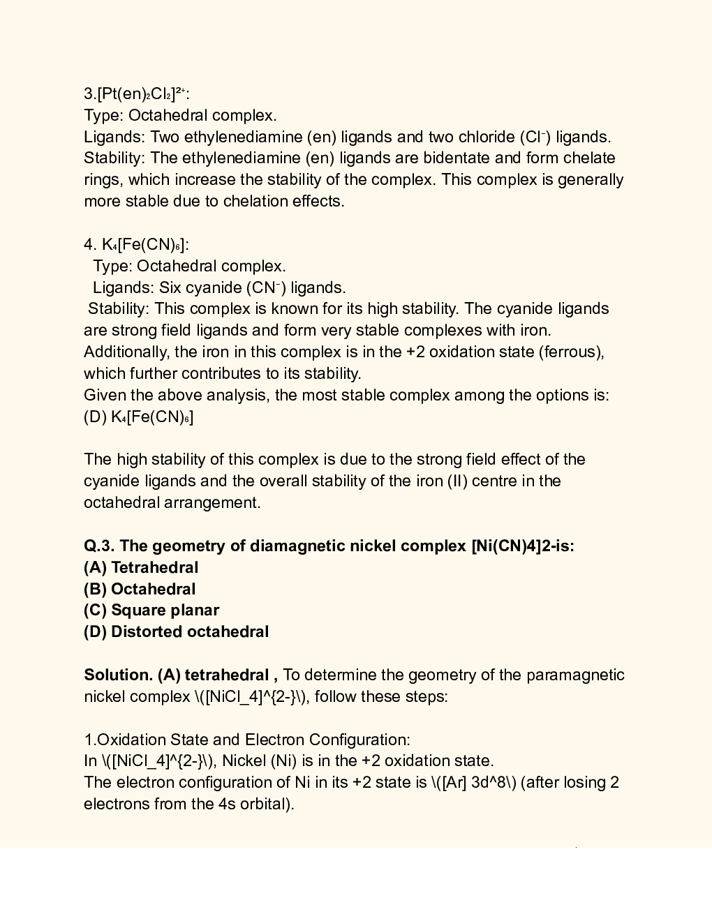 CBSE 12th 2024  Chemistry Question Paper With Solutions - Page 4