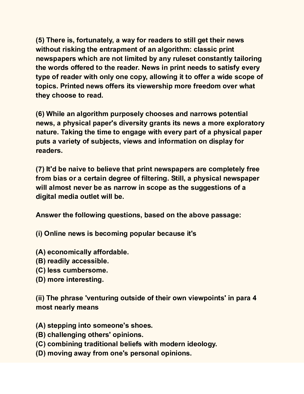 CBSE 12th 2024  English Question Paper With Solutions - Page 3