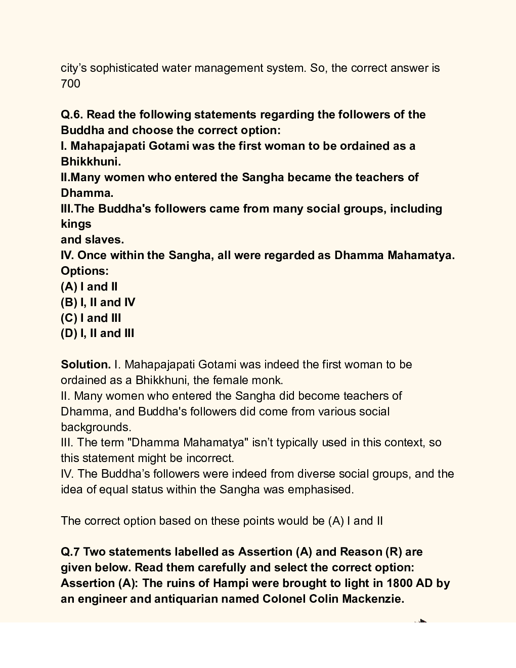 CBSE 12th 2024  History Question Paper With Solutions - Page 4