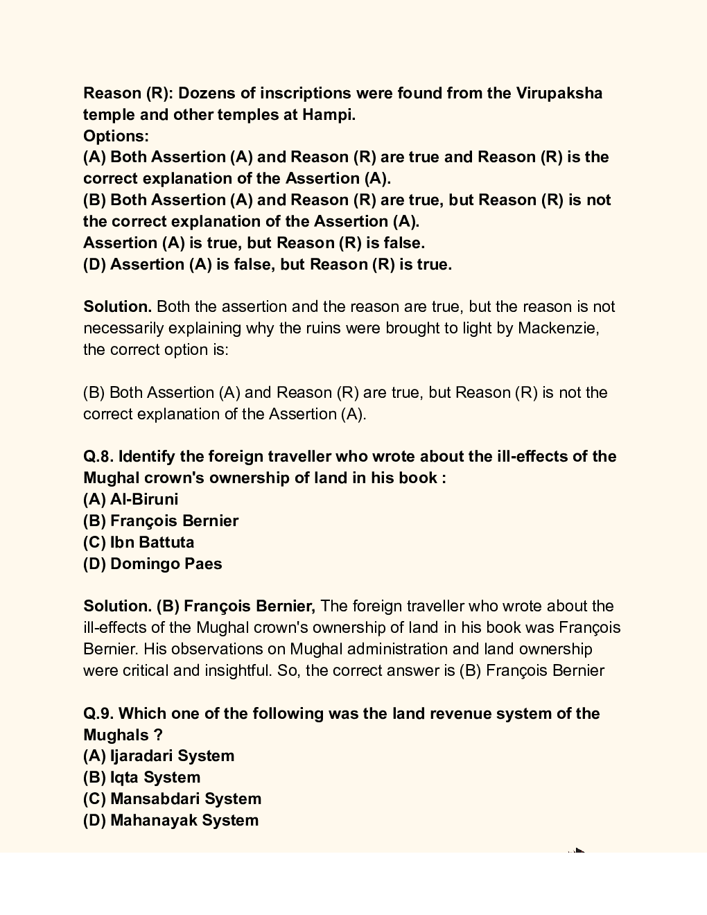 CBSE 12th 2024  History Question Paper With Solutions - Page 5