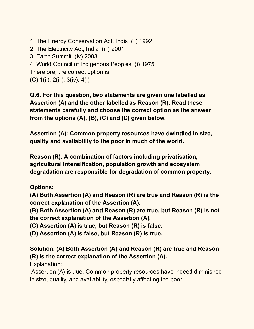 CBSE 12th 2024  Political Science Question Paper With Solutions - Page 5