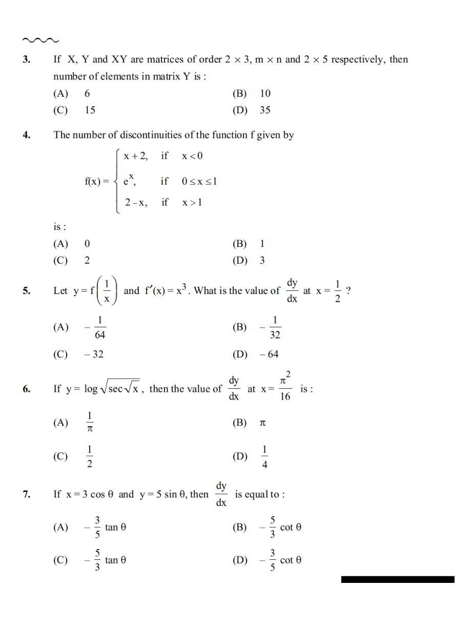 CBSE 12th 2024  Mathematics Question Paper With Solutions - Page 5