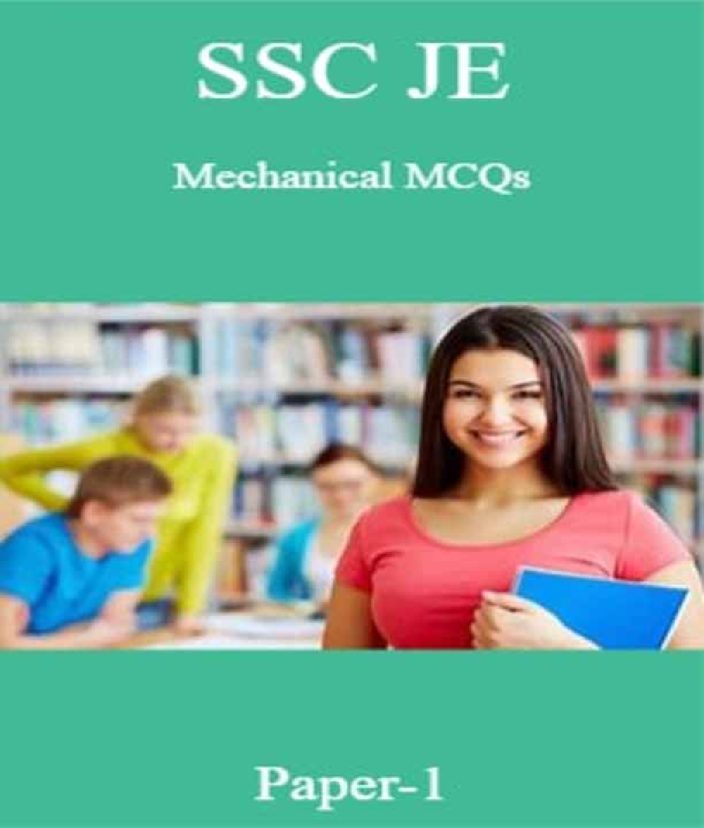 SSC JE Mechanical MCQs  Paper-1 - Page 1