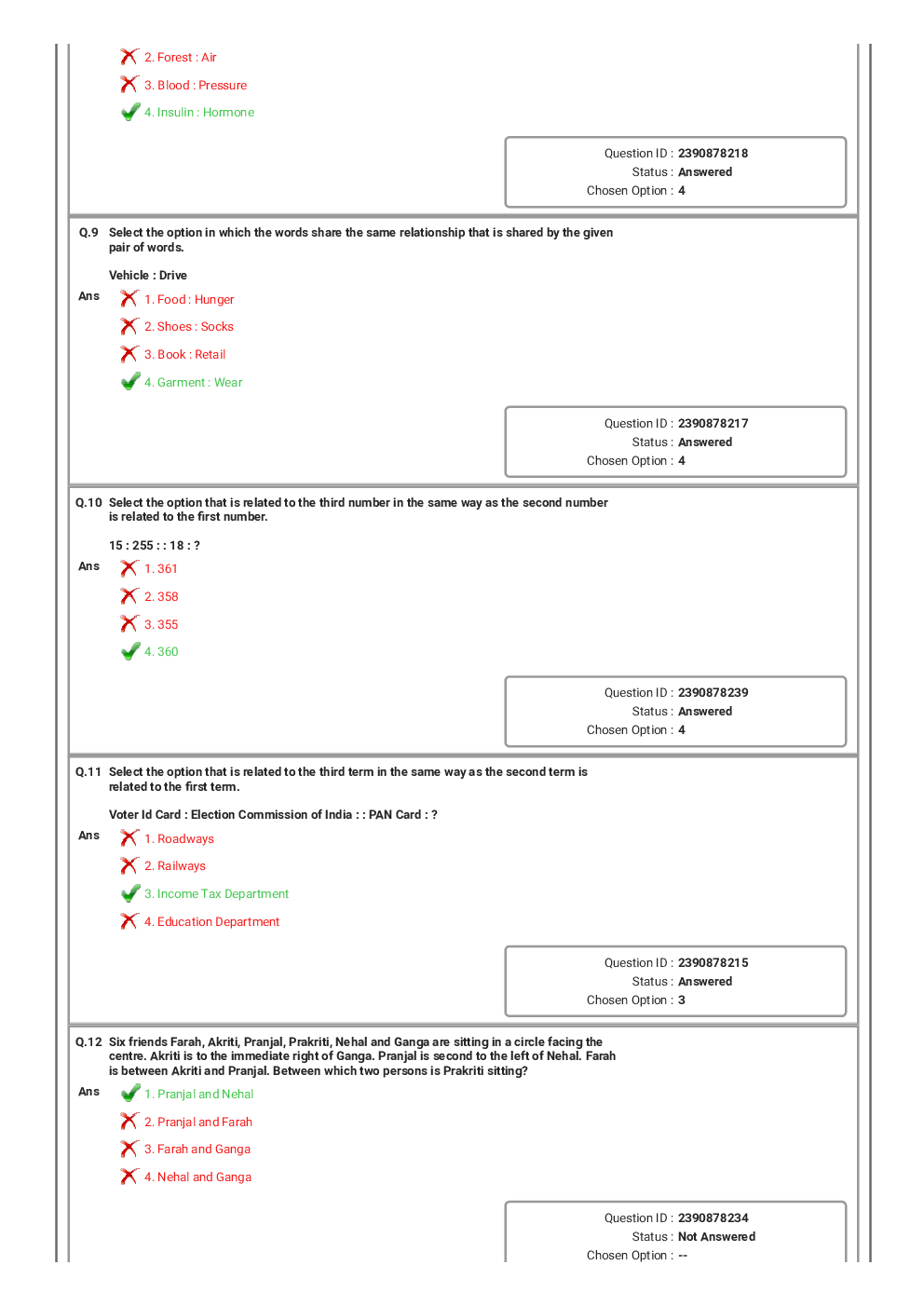 SSC JE Mechanical MCQs  Paper-1 - Page 4