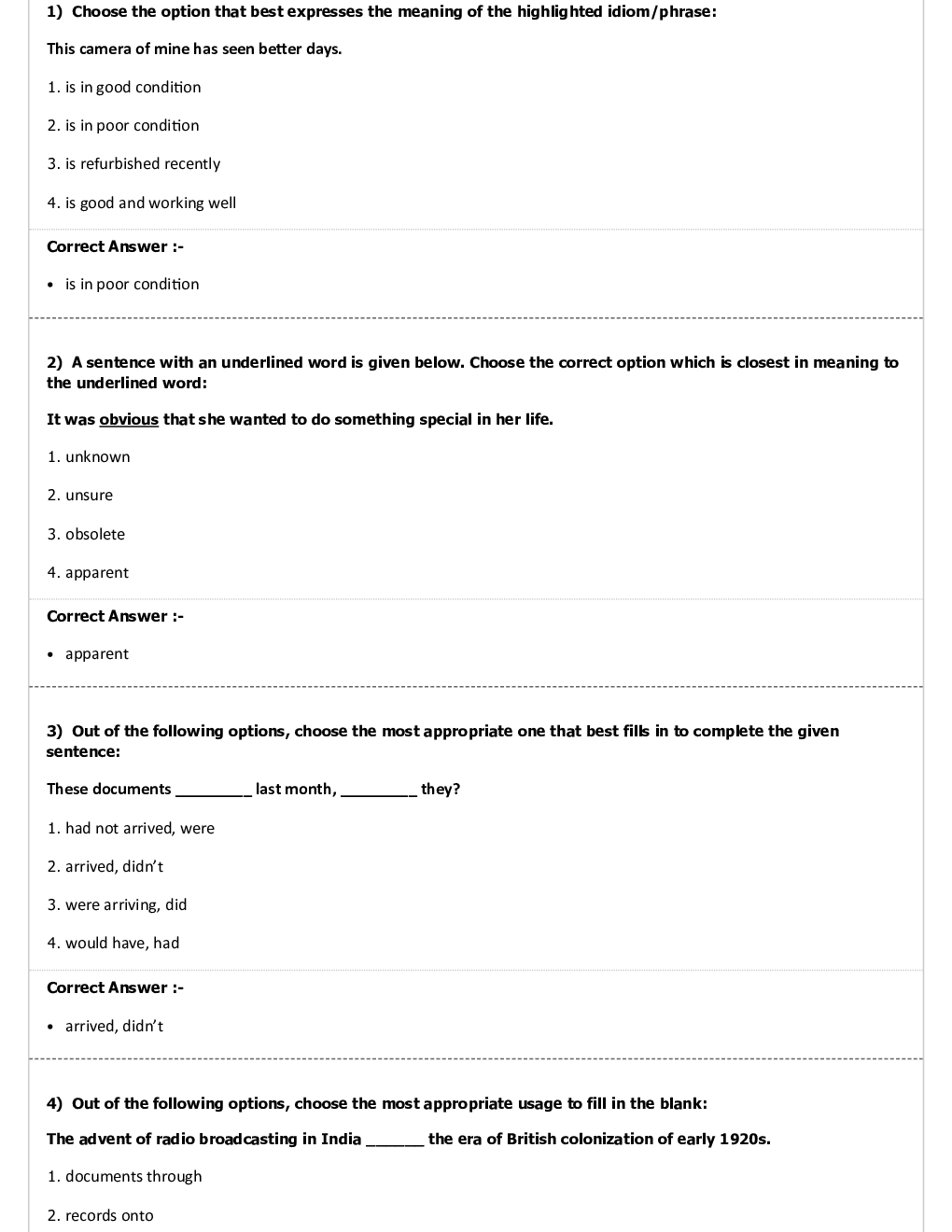 CTET MCQs Political Science - Page 5