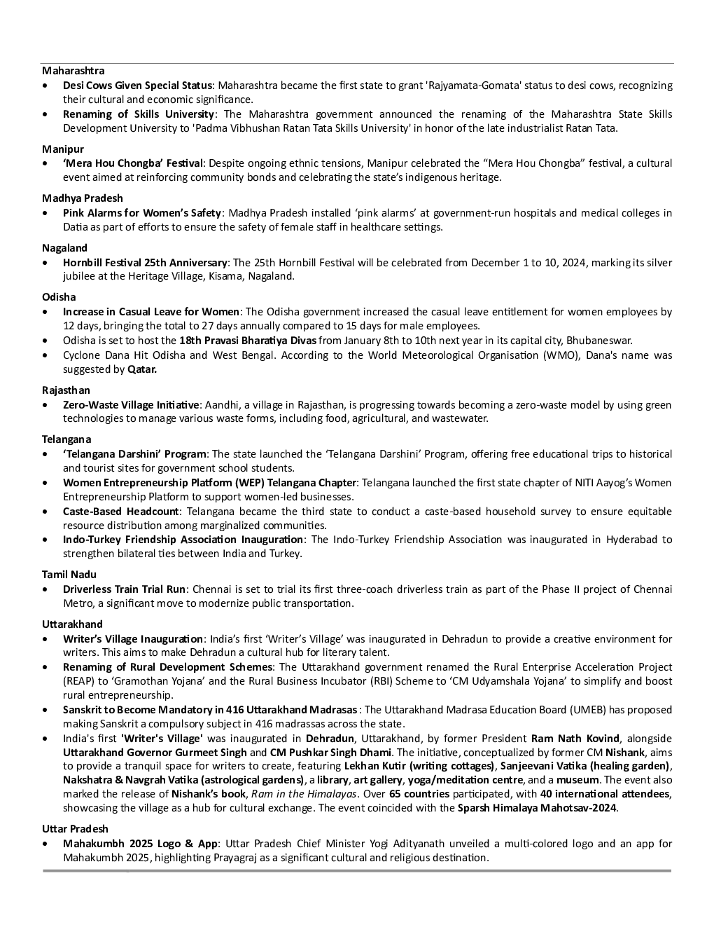 GK And Current Affairs November 2024 In English - Page 5