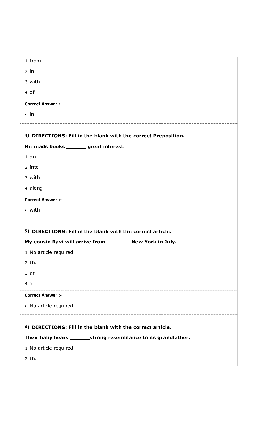 MP Forest Guard English MCQs-1 - Page 2