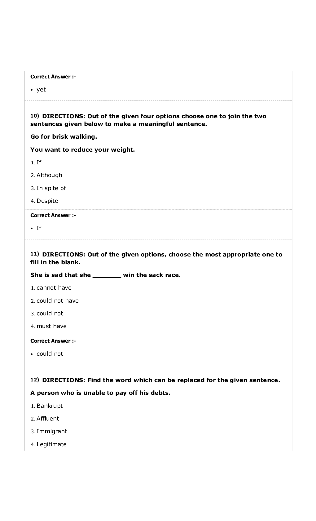 MP Forest Guard English MCQs-1 - Page 4