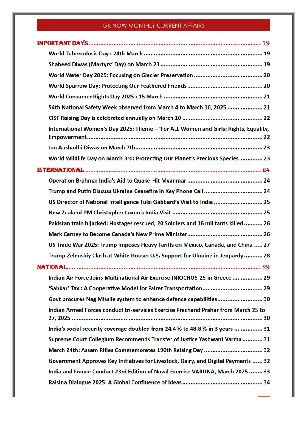 Current Affairs and Gk February  2025 - Page 2