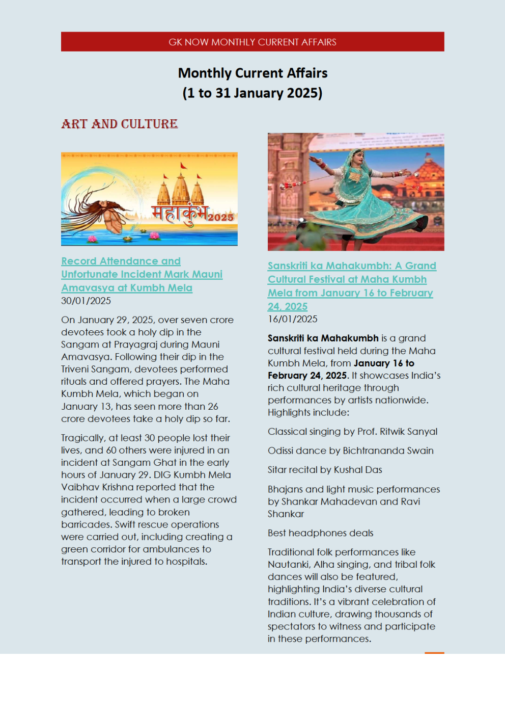 Current Affairs Gk February  2025 - Page 5