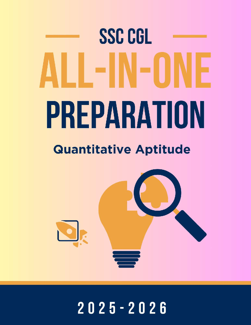SSC CGL Quantitative Aptitude All-in-One Preparation Book - Page 1