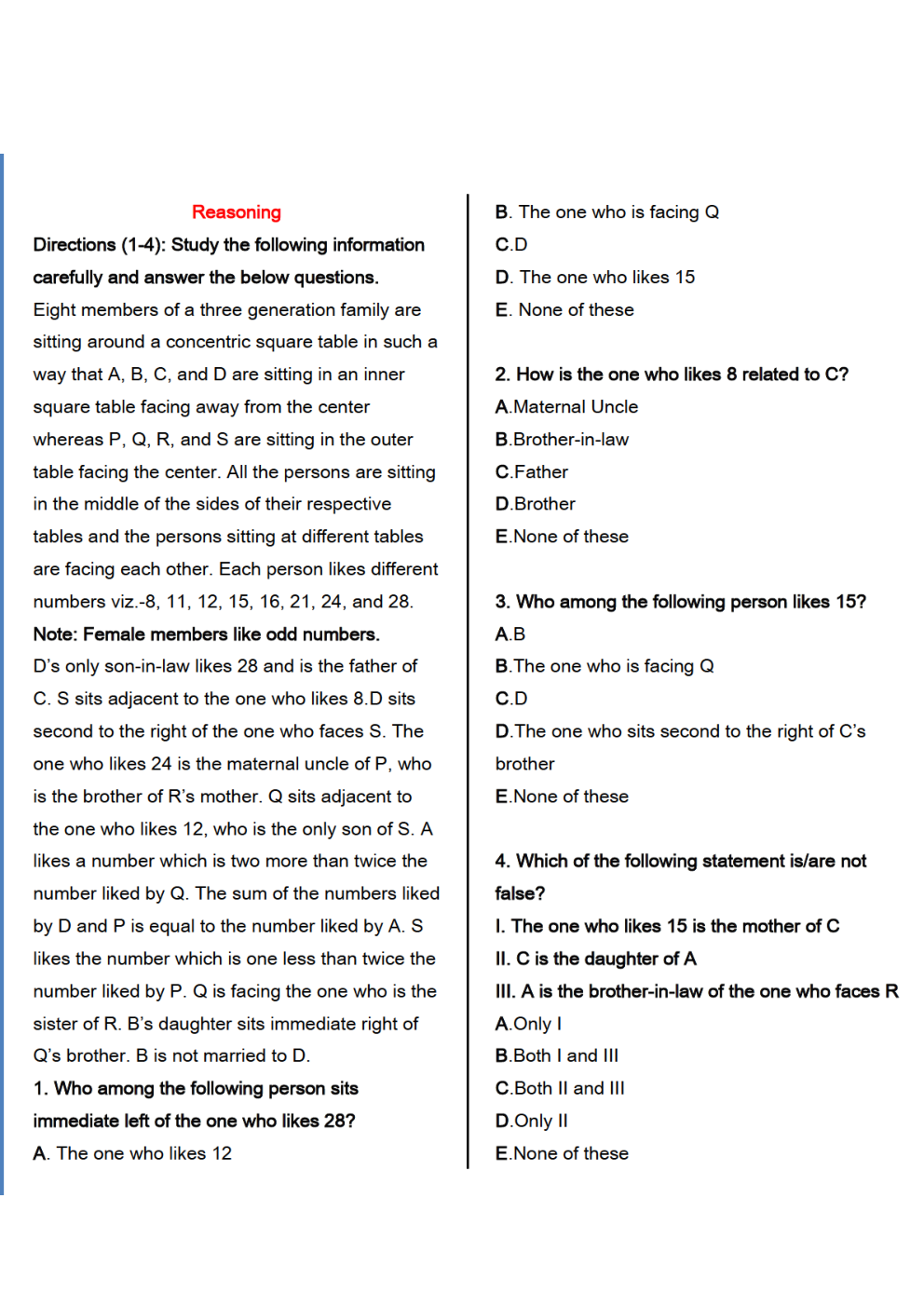 IBPS PO Practice Set Complete Notes And Tricks - Page 2