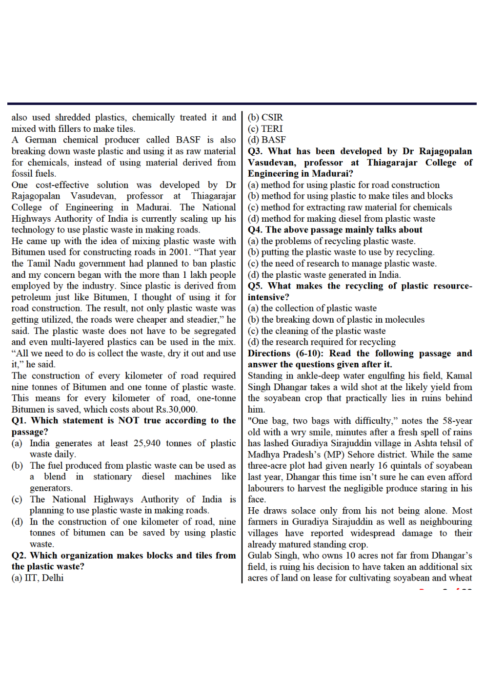 IBPS PO Reading Comprehension Complete Notes And Tricks - Page 3