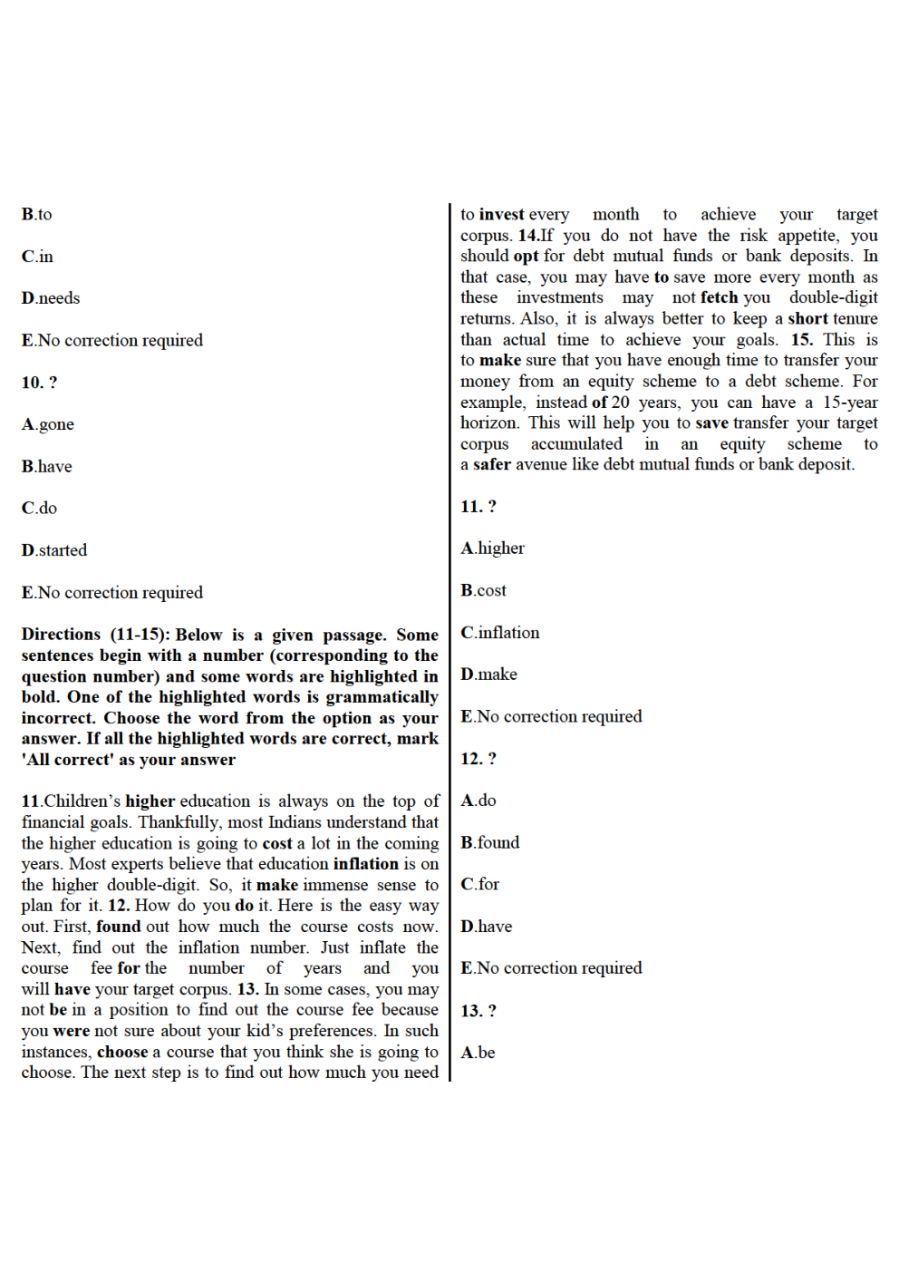 IBPS PO Sentence Improvement Complete Notes And Tricks - Page 4