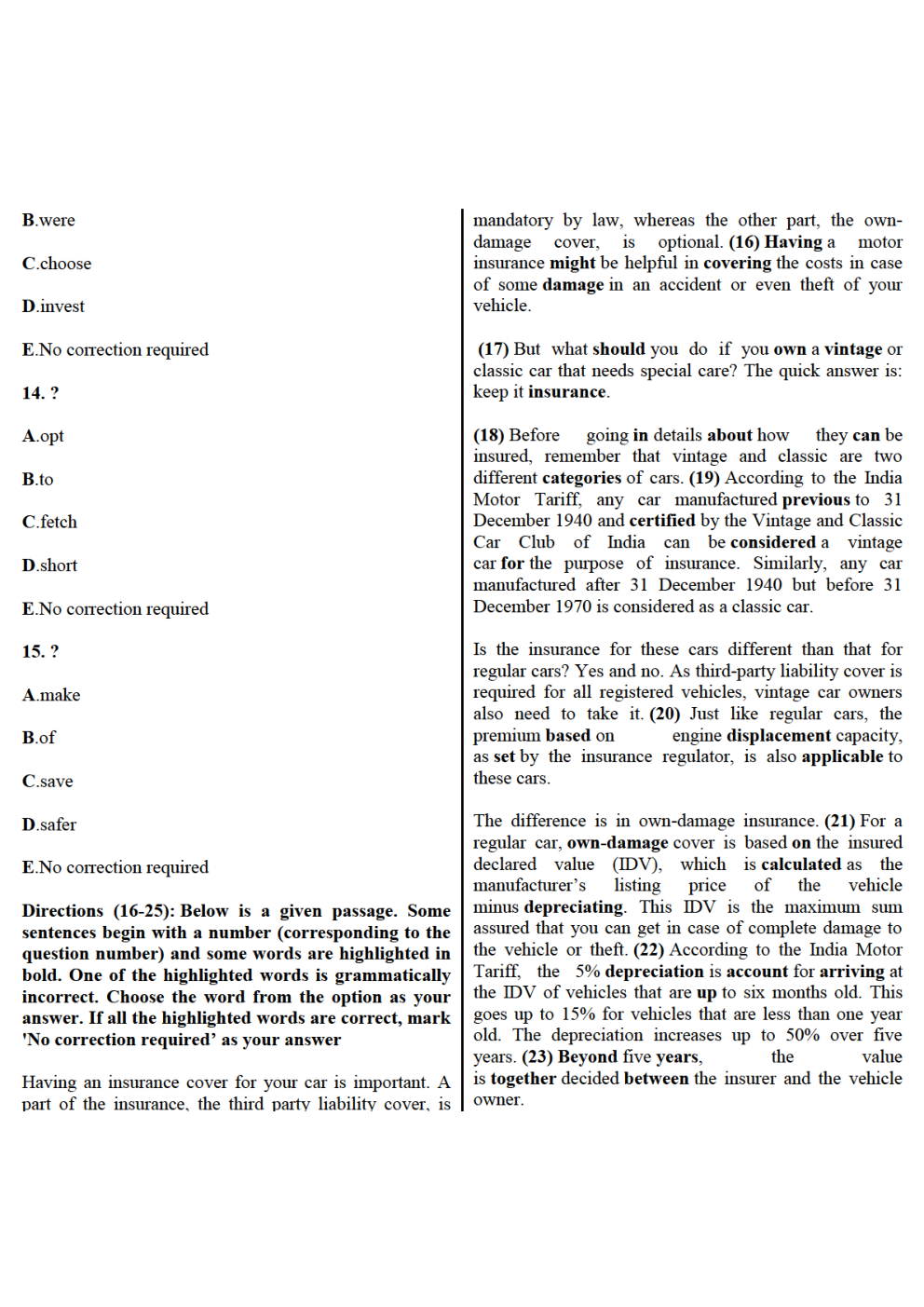 IBPS PO Sentence Improvement Complete Notes And Tricks - Page 5