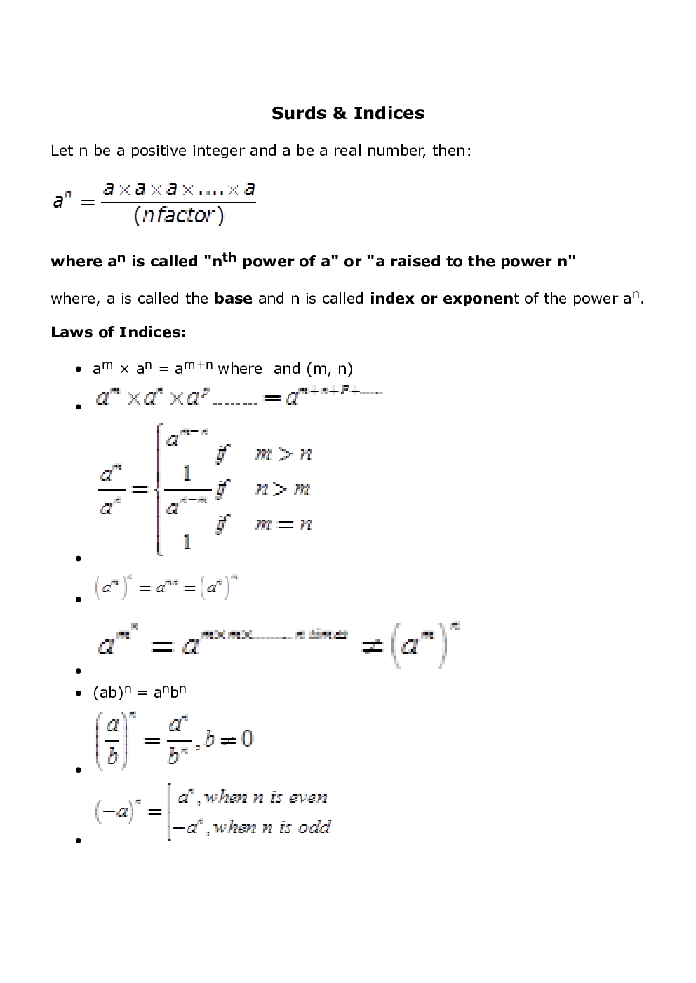 Complete Guide To Surds And Indices For Railway Group D Exam - Page 2