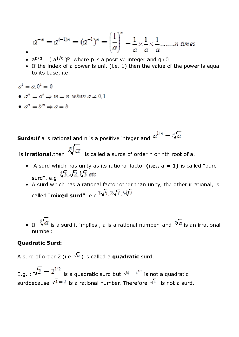 Complete Guide To Surds And Indices For Railway Group D Exam - Page 3
