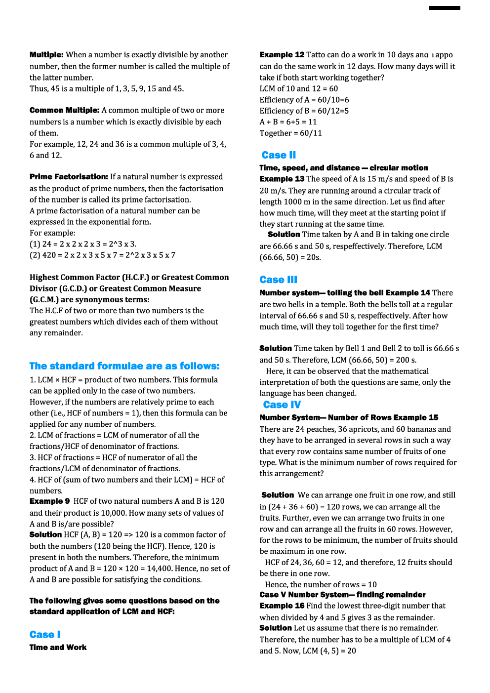 LCM And HCF Master Quiz For Railway Group D Exam - Page 3