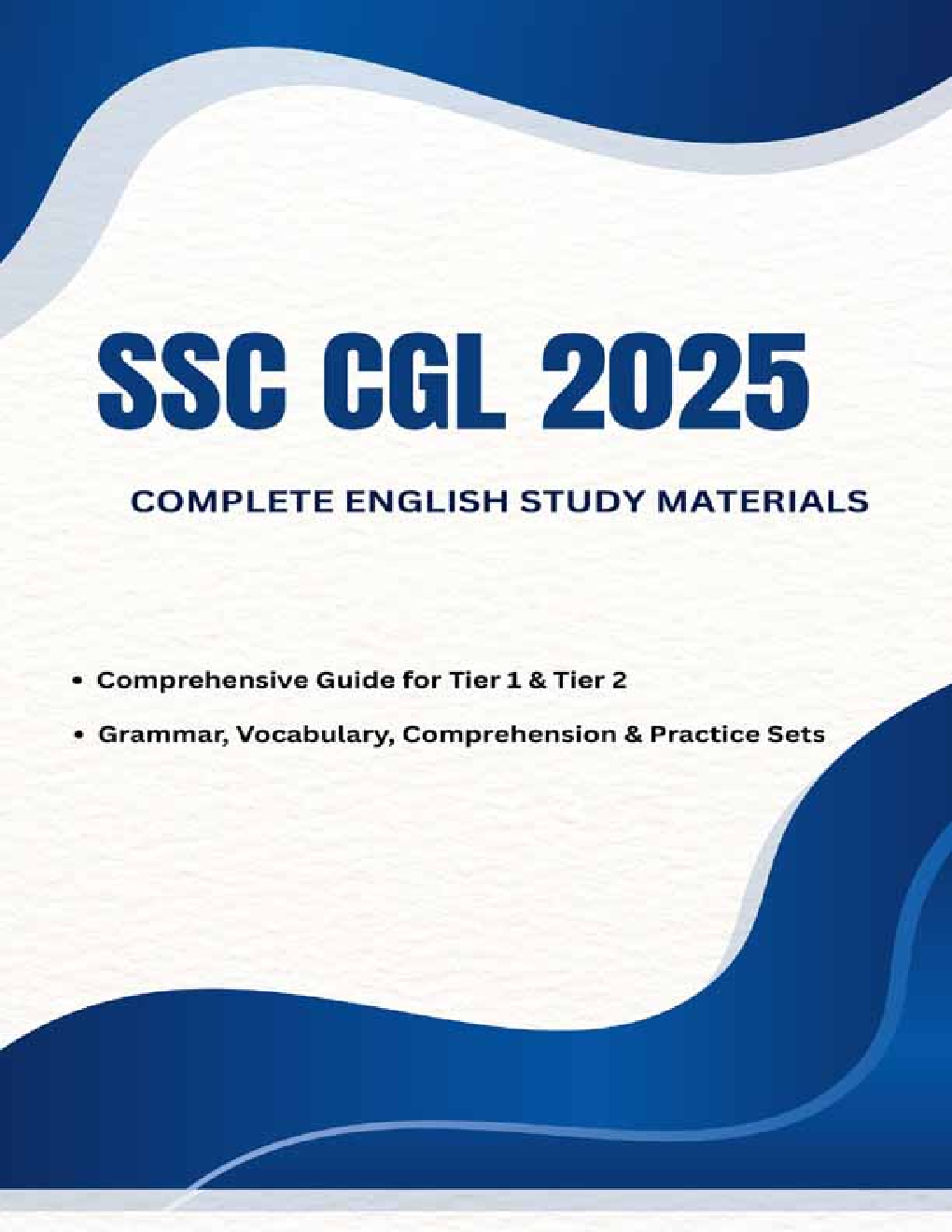 SSC CGL 2025 Complete English Study Material - Page 1
