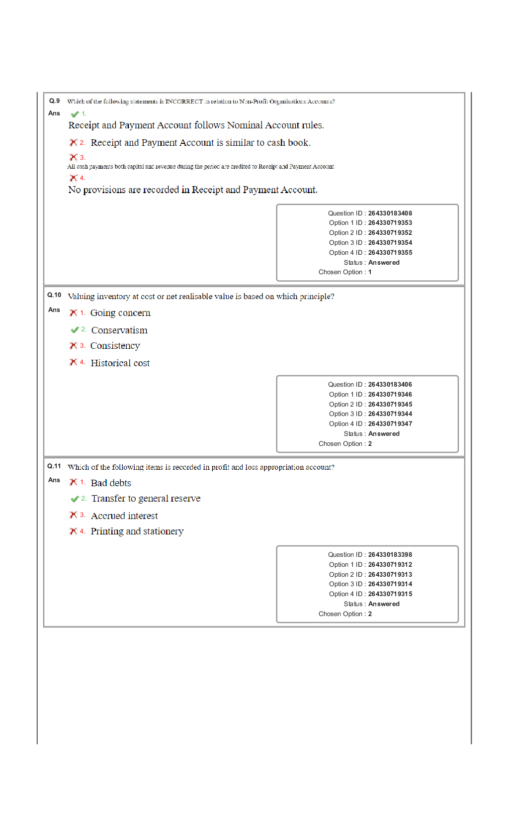 SSC CGL Finance and Accounts Question Paper with Answer Key 2023. - Page 5