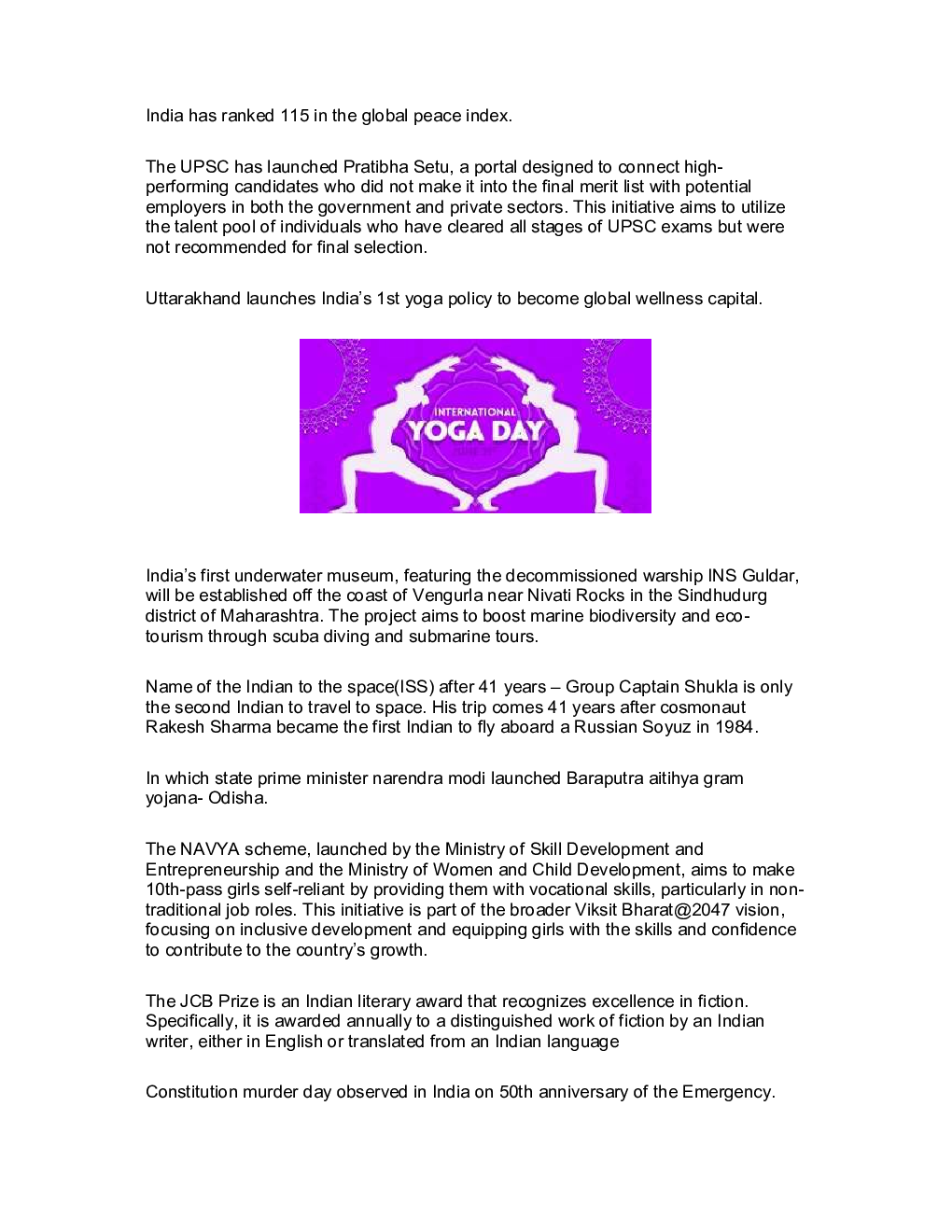 Current Affairs in English June 2025 - Page 4