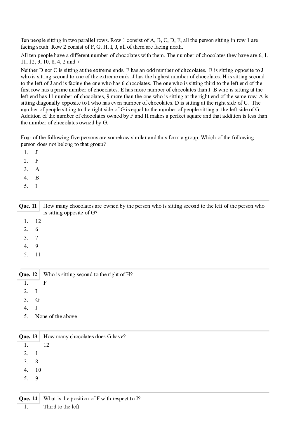 Question Paper with Answer for SBI PO 2021 Set-1 - Page 3