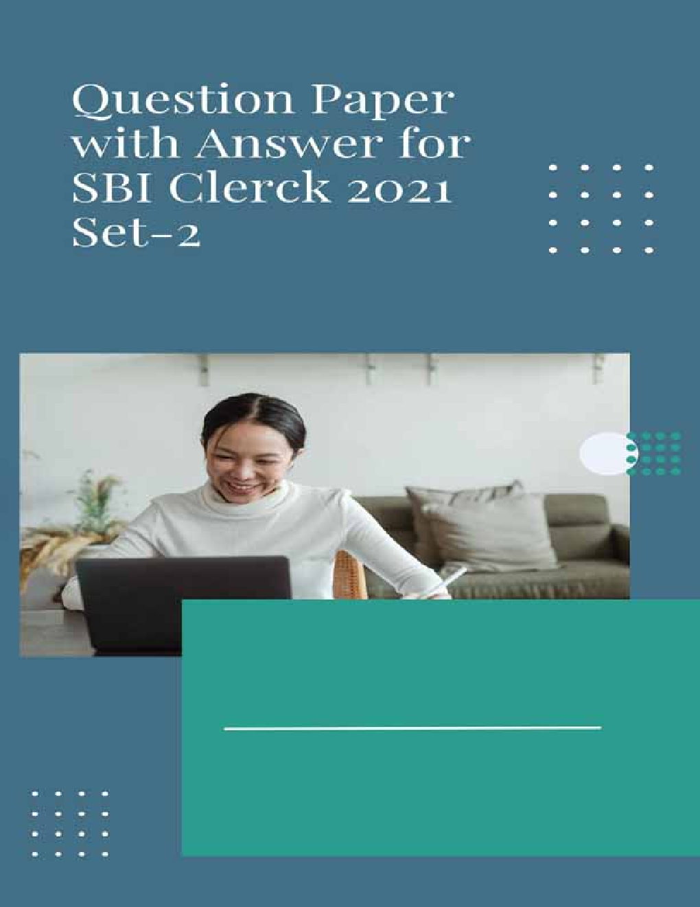 Question Paper with Answer for SBI Clerck 2021 Set-2 - Page 1
