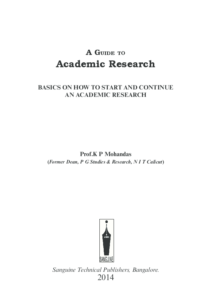 A Guide To Academic Research - Page 2
