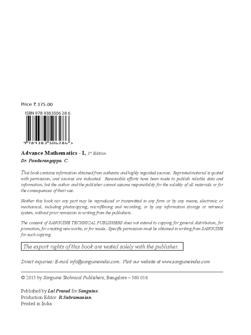 Advance Mathematics-1 - Page 4