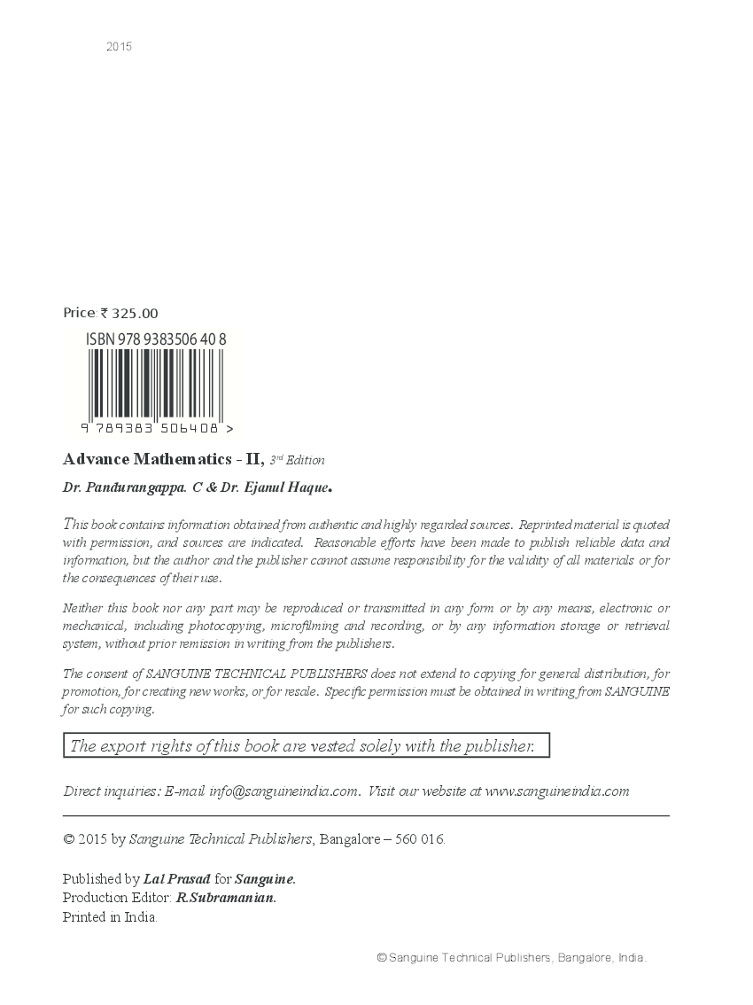 Advance Mathematics-2 - Page 4