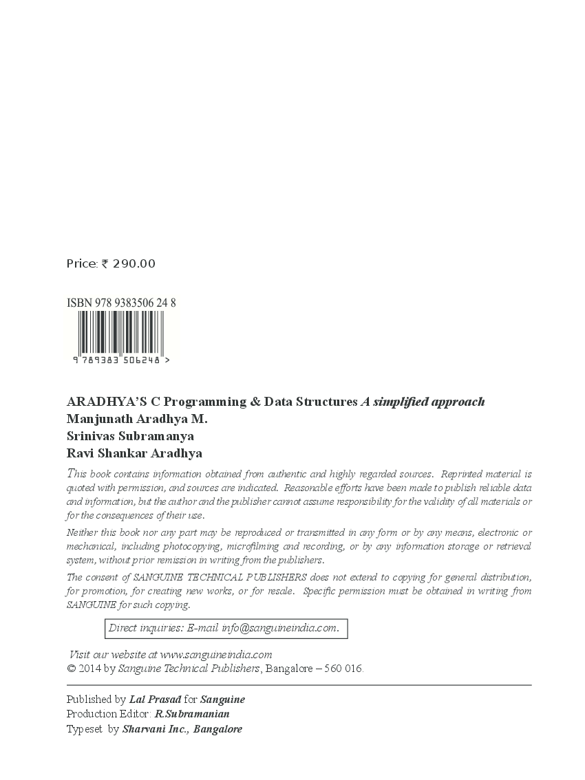 C Programming & Data Structures - Page 4