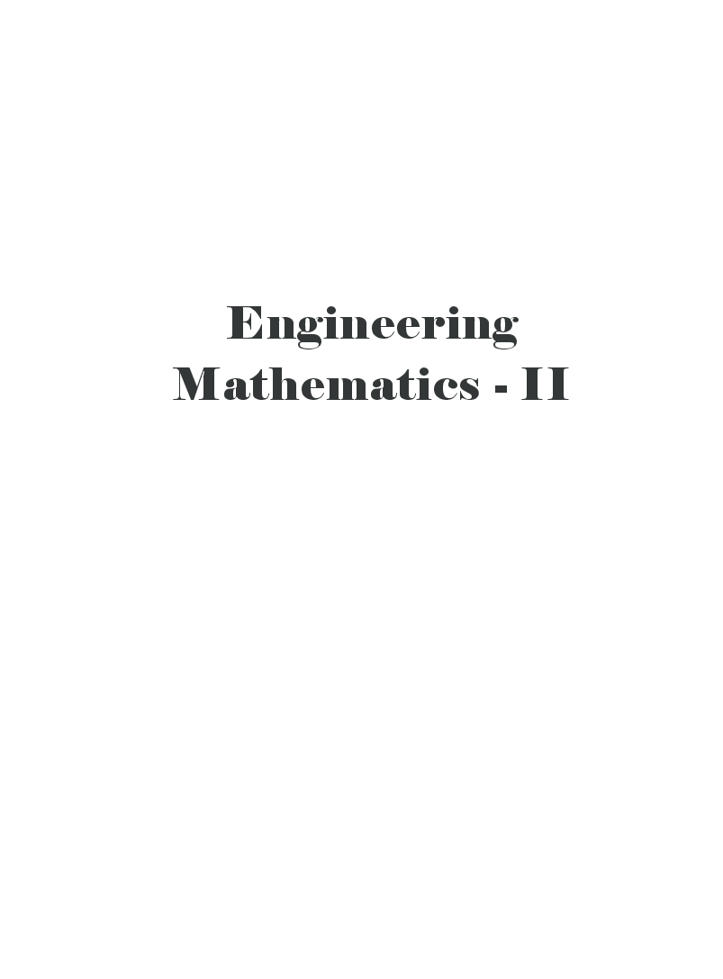 Engineering Mathematics-2 - Page 2