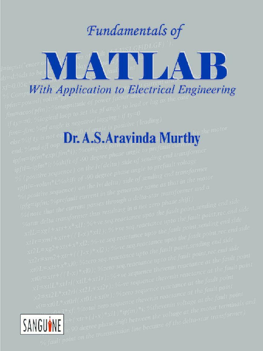 Fundamentals Of MATLAB - Page 1