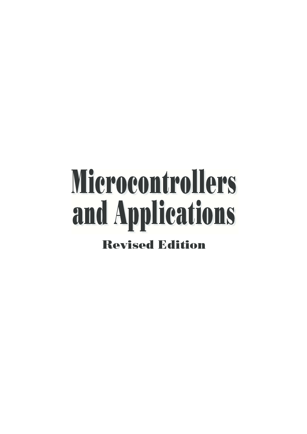 Microcontrollers And Applications - Page 2