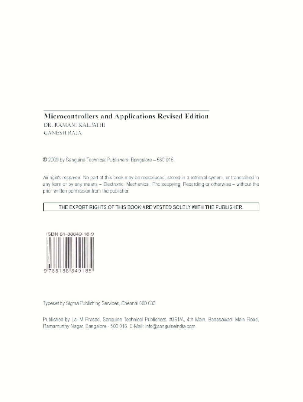 Microcontrollers And Applications - Page 4