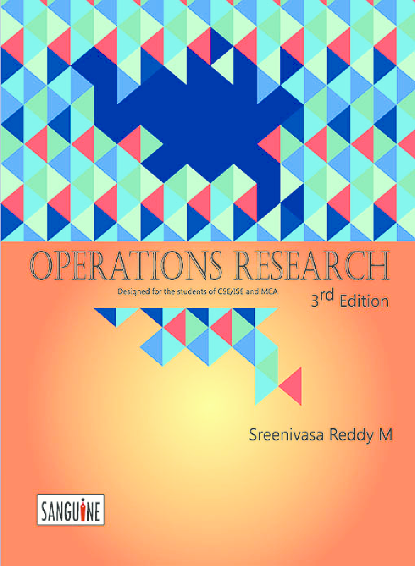 Operations Research - Page 1