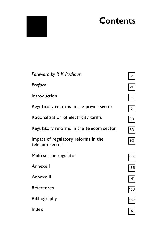Regulatory Reforms In India : Effectiveness, Efficiency And Impacts - Page 4