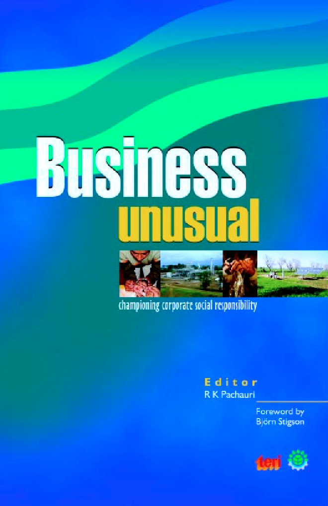 Business Unusual : Championing Corporate Social Responsibility - Page 1