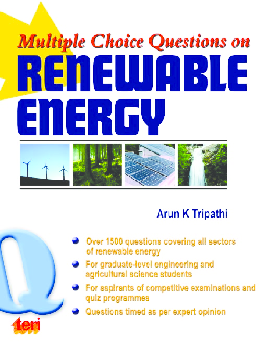 Multiple Choice Questions On Renewable Energy  - Page 1