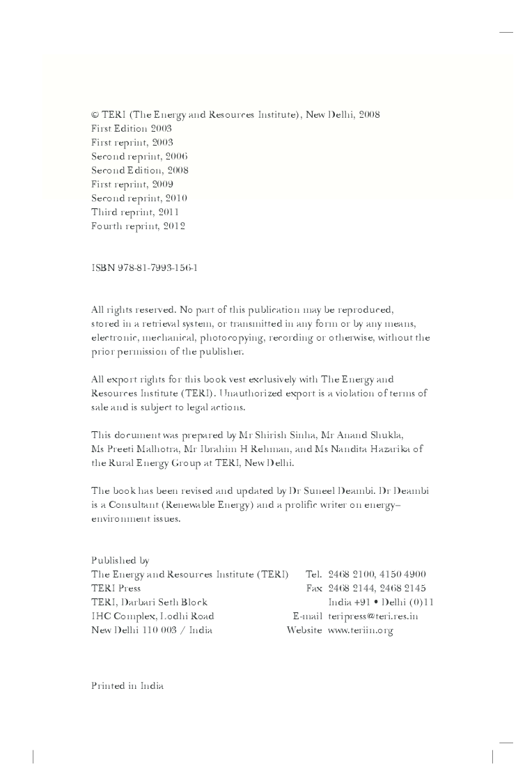 From Sunlight To Electricity :  A Practical Handbook On Solar Photovoltaic Applications : Second Edition - Page 5