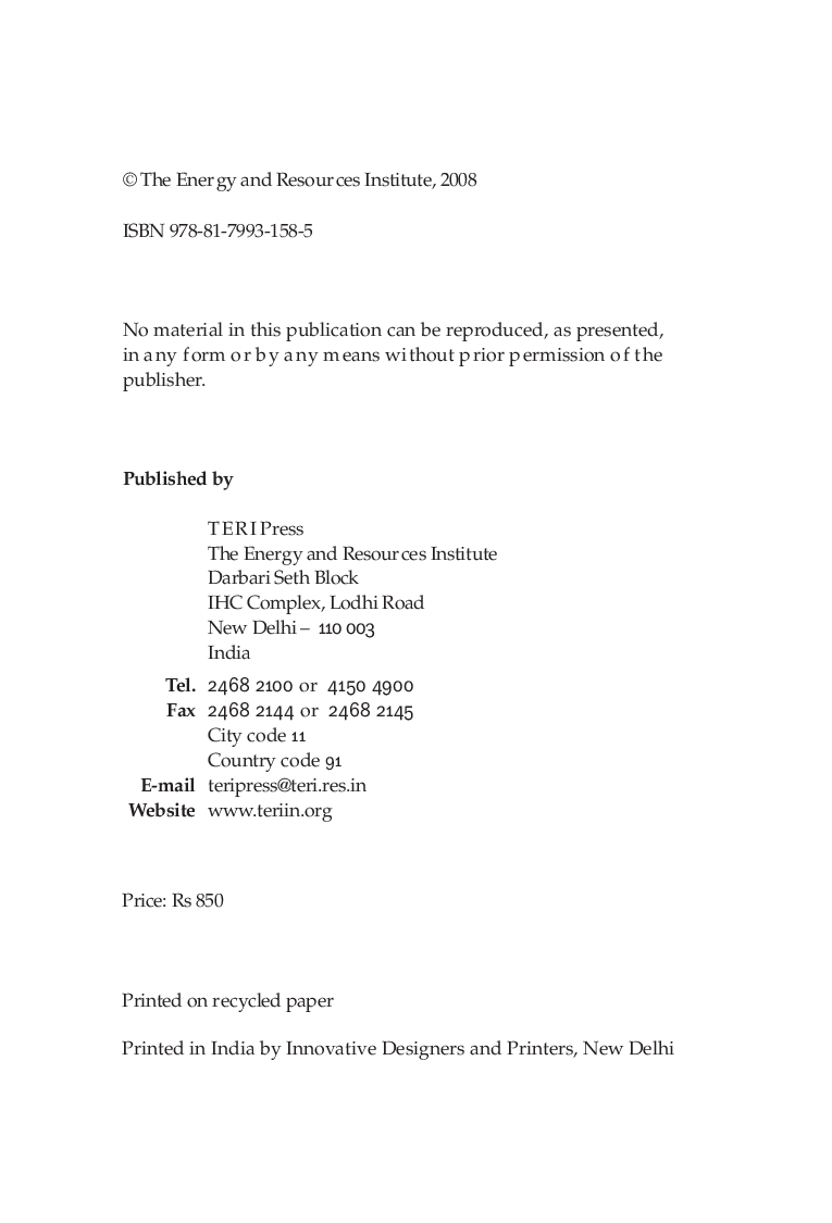 Common Property Water Resources : Dependence And Institutions In India\'s Villages - Page 4