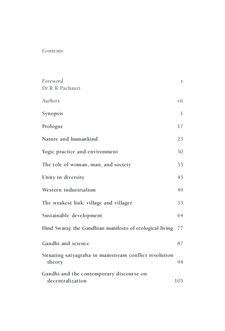 Mahatma Gandhi and the Environment : Analysing Gandhian Environmental Thought - Page 4