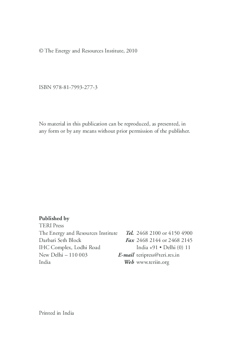 Dealing with Climate Change : Setting A Global Agenda For Mitigation And Adaptation - Page 3