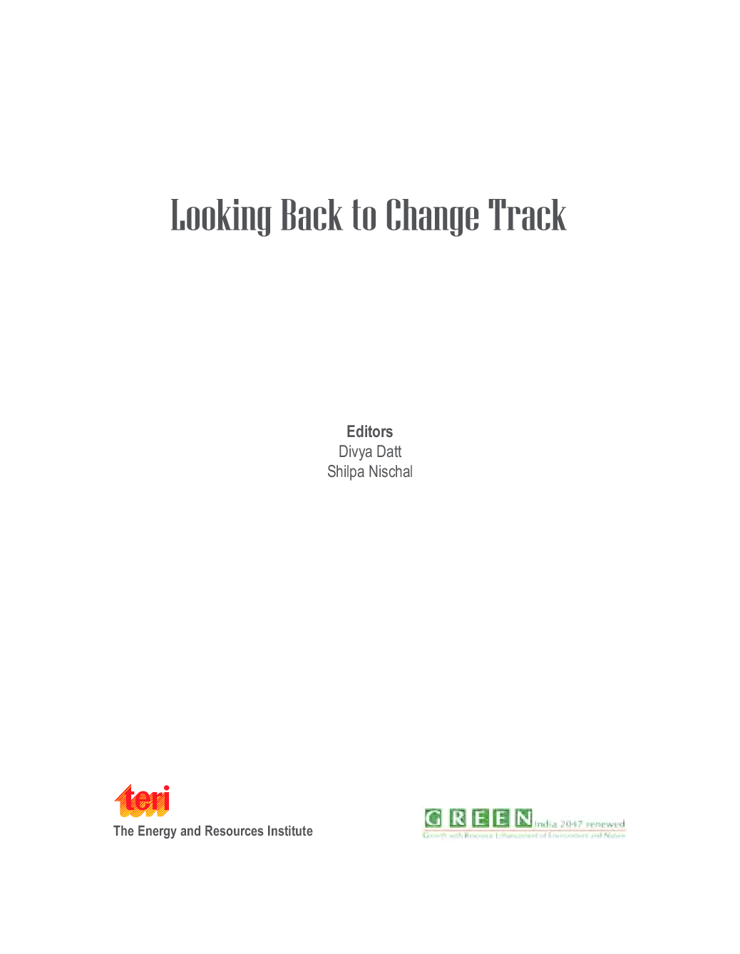Looking Back to Change Track  - Page 4
