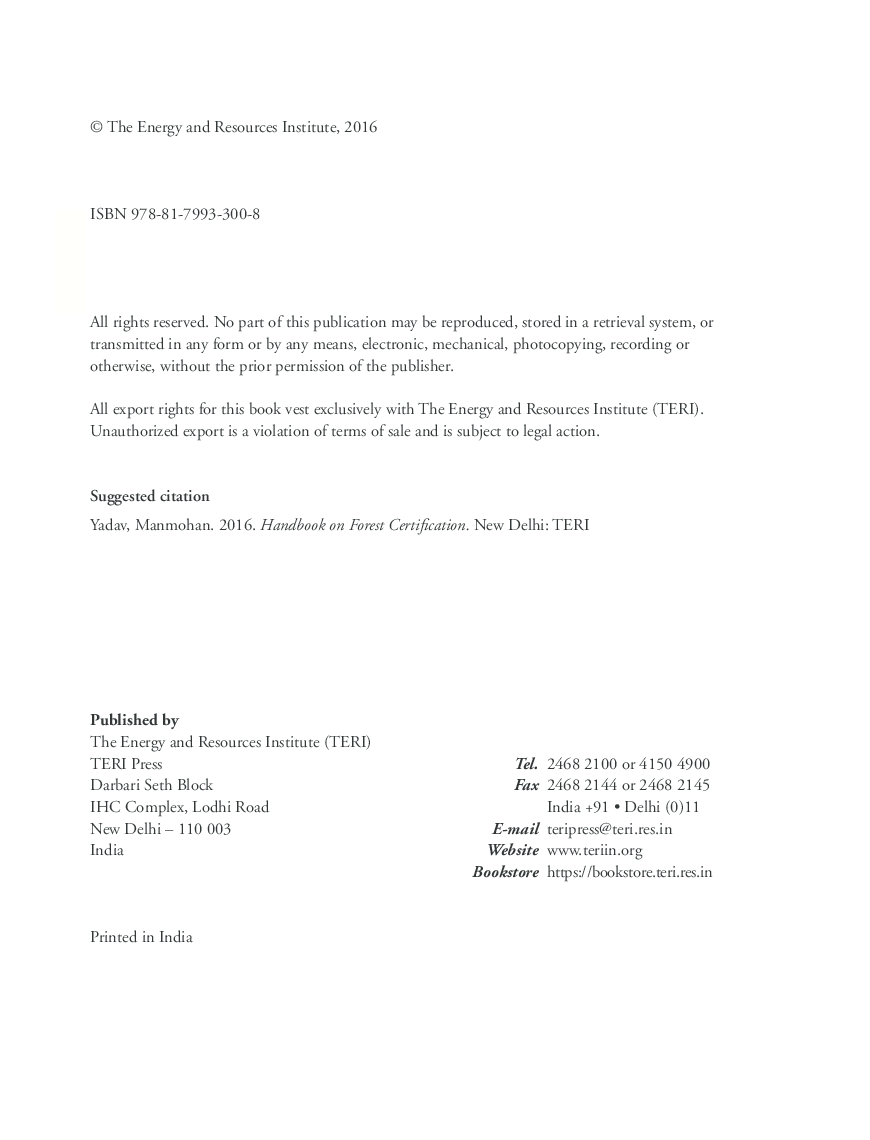Handbook on Forest Certification  - Page 5
