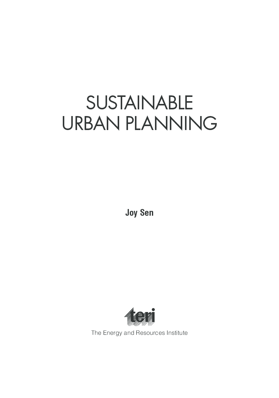 Sustainable Urban Planning  - Page 4